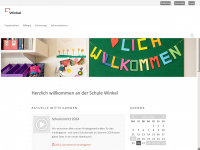 schule-winkel.ch Webseite Vorschau
