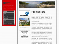 premantura-istrien.de Webseite Vorschau