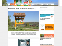 buergergruppe-bermbach.de Webseite Vorschau