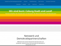 coburg-ist-bunt.de Webseite Vorschau