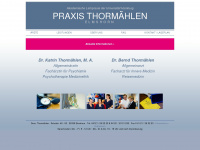 praxis-thormaehlen.de Webseite Vorschau