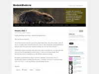 medialemoderne.wordpress.com Webseite Vorschau