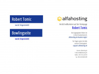 robert-tomic.de Webseite Vorschau
