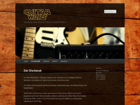 guitarwars.de Webseite Vorschau