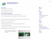 tauchcomputer.org Webseite Vorschau