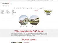 ssgarbon.ch Webseite Vorschau