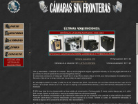 camarassinfronteras.com Webseite Vorschau