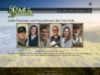 seamus-folk.de Webseite Vorschau