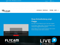 flycam-sauerland.de Webseite Vorschau