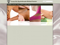 physiotherapie-panster.de Webseite Vorschau