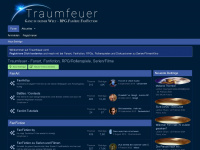 traumfeuer.com Webseite Vorschau