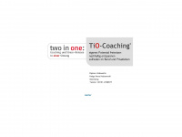 tio-coaching.de Webseite Vorschau
