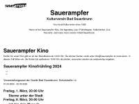 sauerampfer.at Webseite Vorschau