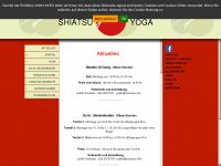 shiatsu-yoga.eu Webseite Vorschau