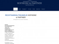 hofheinz-partner.de Webseite Vorschau