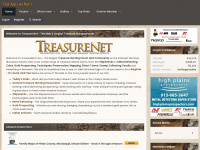 treasurenet.com Webseite Vorschau