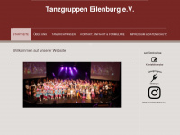 tanzgruppen-eilenburg.de Webseite Vorschau