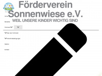 foerderverein-sonnenwiese.de Webseite Vorschau