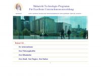 maharishi-technologie.de Webseite Vorschau