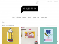 knallbraun.com Webseite Vorschau