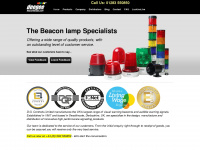 beaconlamps.com Webseite Vorschau