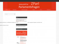 zparl.de Webseite Vorschau