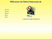 elektro-hokenmaier.de Webseite Vorschau