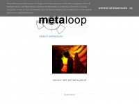 metaloop.de Webseite Vorschau