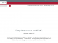 kemas.de Webseite Vorschau