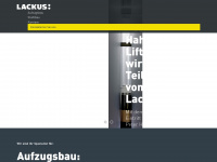 lackus.de Webseite Vorschau