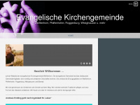 weissenhorn-evangelisch.de Webseite Vorschau