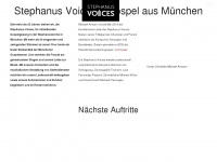 stephanus-voices.de Webseite Vorschau