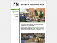 kulturscheune.olvenstedt.de Webseite Vorschau