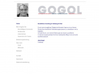 anja-gogol.de Webseite Vorschau