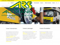 ars-altmann.de Webseite Vorschau