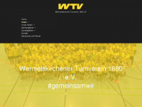 wtv1860.de Webseite Vorschau