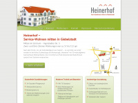 heinerhof.de Webseite Vorschau