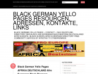 blackgermanyellowpages.wordpress.com Webseite Vorschau