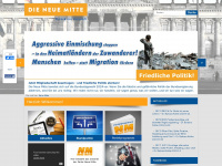neuemitte.org Webseite Vorschau