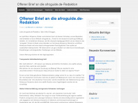 offenerbriefafroguide.wordpress.com Webseite Vorschau