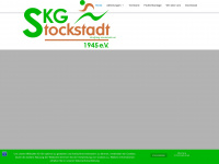 skg-stockstadt.net Webseite Vorschau