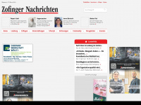 zofinger-nachrichten.ch Webseite Vorschau
