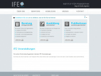 finanzethik.org Webseite Vorschau