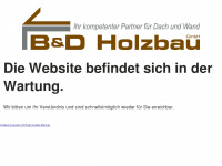 bdholzbau.de Webseite Vorschau