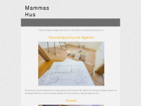 mammas-hus.com Webseite Vorschau