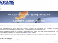 dynamic-solutions.lu Webseite Vorschau