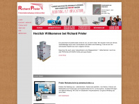 richard-prieler.at Webseite Vorschau