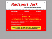 radsport-jurk.de Webseite Vorschau