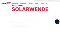 solaredge.com Webseite Vorschau