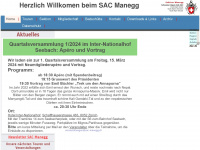 sac-zuerich.ch Webseite Vorschau
